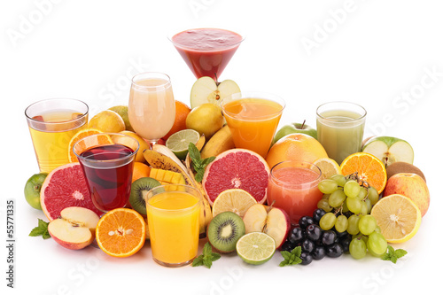 Photo: fruit juice fruit juice