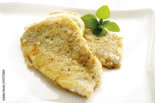 Photo: Frittierte Filets von Rotbarsch Frittierte Filets von Rotbarsch