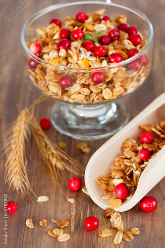 Photo: Bowl with cereal Bowl with cereal