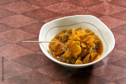 Photo: 日本の食べ物・福神漬 日本の食べ物・福神漬
