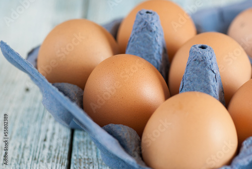 Photo: Eggs in box Eggs in box