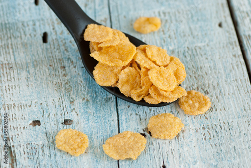 Photo: Corn flakes Corn flakes