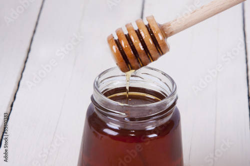 Photo: jar of honey jar of honey