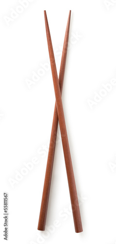 Photo: Wooden chinese sticks Wooden chinese sticks