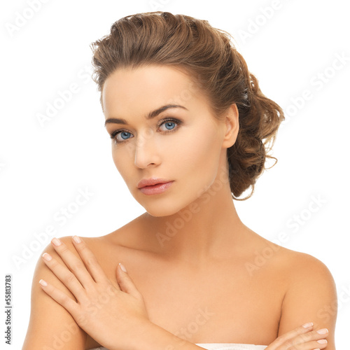 Photo: beautiful woman with long hair beautiful woman with long hair