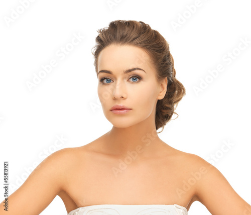 Photo: beautiful woman with long hair beautiful woman with long hair