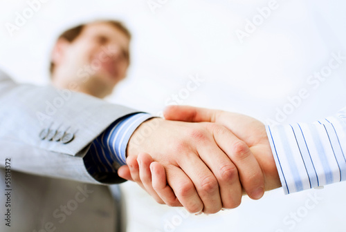 Photo: Business handshake Business handshake
