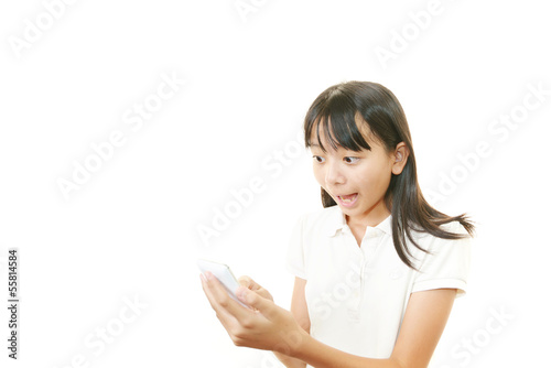 Photo: 笑顔の女の子 笑顔の女の子