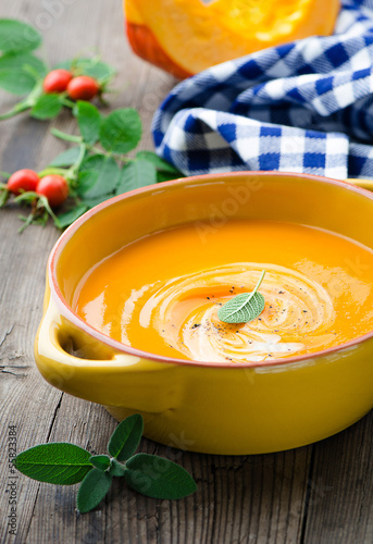 Photo: Kürbissuppe Kürbissuppe