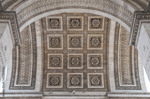 Photo: Arc de Triomphe, Paris, Frankreich Arc de Triomphe, Paris, Frankreich