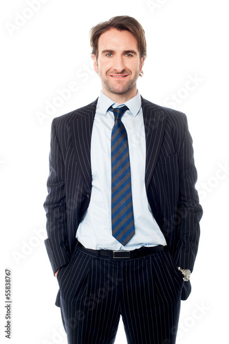 Photo: Smart male business professional Smart male business professional