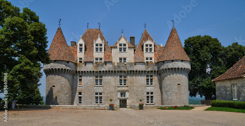 Photo: Perigord, the picturesque castle of Monbazillac in Dordogne Perigord, the picturesque castle of Monbazillac in Dordogne
