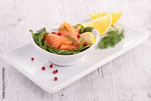 Photo: smoked salmon smoked salmon