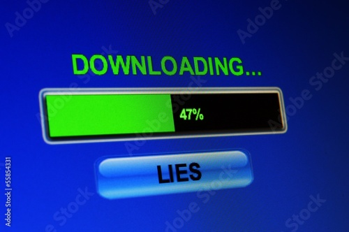 Photo: Download lies Download lies
