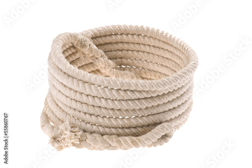 Photo: Twisted thick rope Twisted thick rope