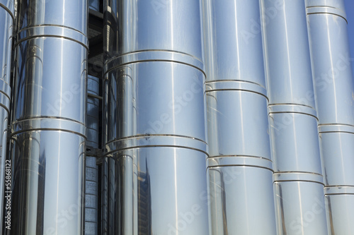 Photo: Industrial Cooling System. Industrial Cooling System.