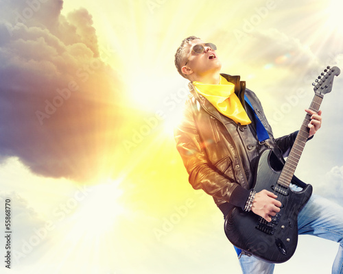 Photo: Rock star Rock star
