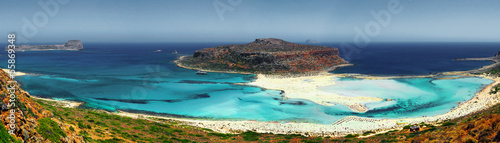 Photo: Paysage de Crète en vue panoramique Paysage de Crète en vue panoramique