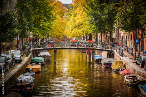 Photo: Canal in Amsterdam Canal in Amsterdam