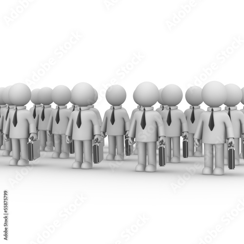 Illustration: The army of bureaucrats The army of bureaucrats