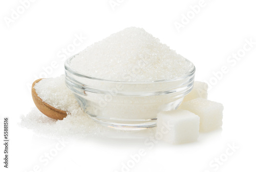 Photo: sugar in bowl sugar in bowl