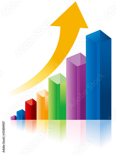 Vector: graph color Vector graph color Vector