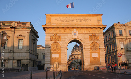 Photo: Arc de Triomphe Montpeliier Arc de Triomphe Montpeliier