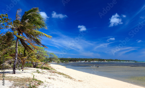 Photo: Sandy Beach under a blue sky Sandy Beach under a blue sky