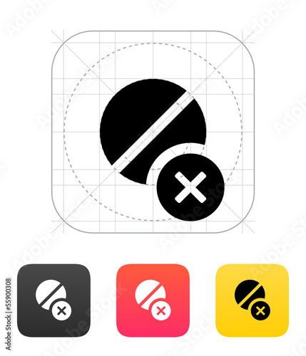 Vector: Pill icon. Vector illustration. Pill icon. Vector illustration.