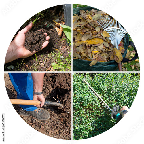 Photo: Gartenarbeit Gartenarbeit