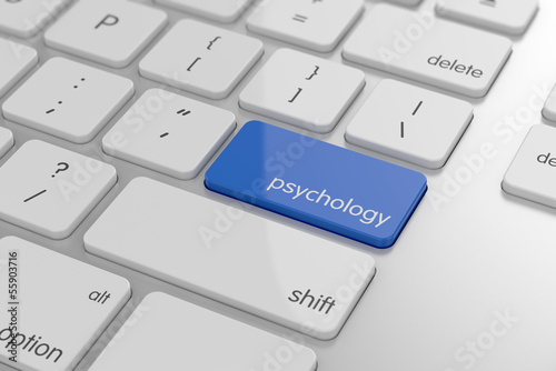 Illustration: Psychology button Psychology button