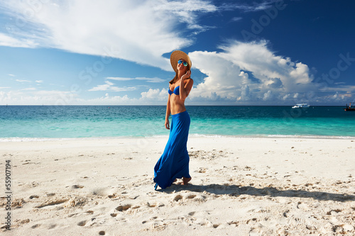 Photo: Woman at beach Woman at beach