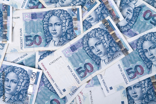Photo: Croatian money, Kuna Croatian money, Kuna