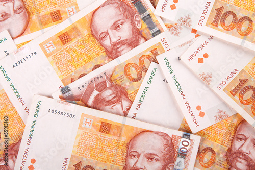 Photo: Croatian money, Kuna Croatian money, Kuna