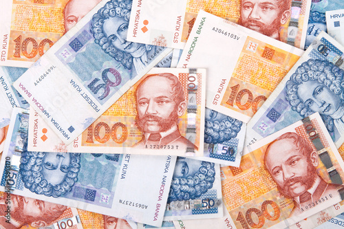 Photo: Croatian money, Kuna Croatian money, Kuna