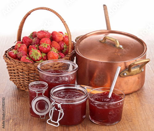 Photo: strawberry jam strawberry jam