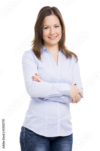 Photo: Beautiful woman smiling Beautiful woman smiling