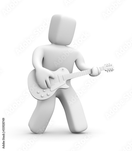 Illustration: Guitarist Guitarist