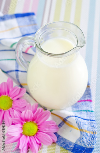 Photo: milk in jug milk in jug