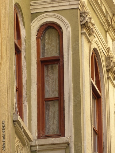 Photo: Erker an einem traditionellen Altbau in Istanbul Beyoglu Erker an einem traditionellen Altbau in Istanbul Beyoglu