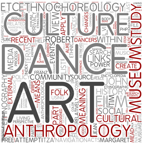 Vector: Ethnochoreology Word Cloud Concept Ethnochoreology Word Cloud Concept
