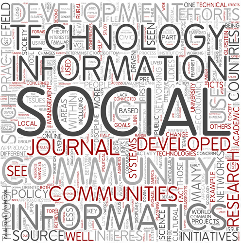 Vector: Community informatics Word Cloud Concept Community informatics Word Cloud Concept