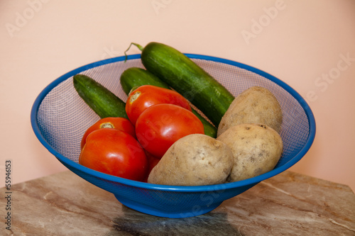 Photo: Kartoffeln mit Tomaten Kartoffeln mit Tomaten