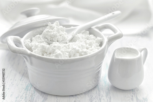 Photo: Cottage cheese Cottage cheese
