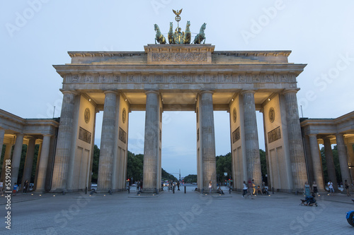 Photo: Berlino - Porta di Brandeburgo Berlino - Porta di Brandeburgo