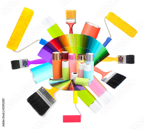 Photo: Renovate and painting collage Renovate and painting collage