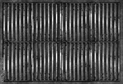 Illustration: Grunge bars background Grunge bars background