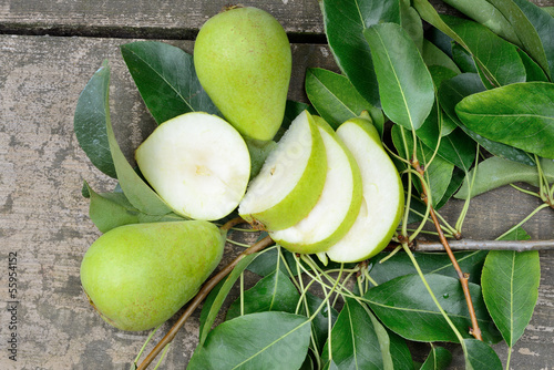 Photo: pears freshly picked pears freshly picked