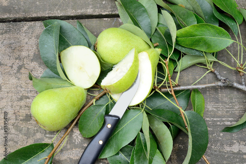 Photo: pears freshly picked pears freshly picked