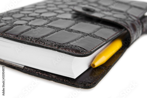 Photo: Notepad and pen Notepad and pen